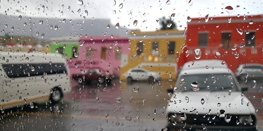 Rain in Cape Town